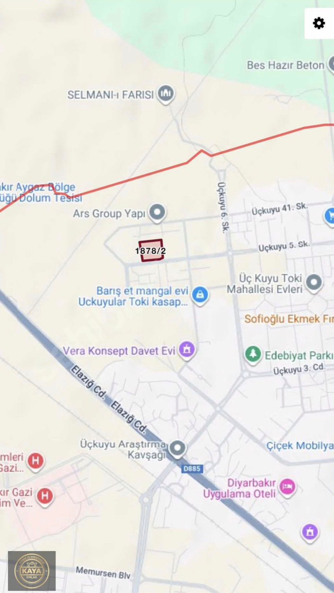 KAYA EMLAK'TAN ÜÇKUYULARDA YATIRIMLIK ACİL SATILIK ARSA